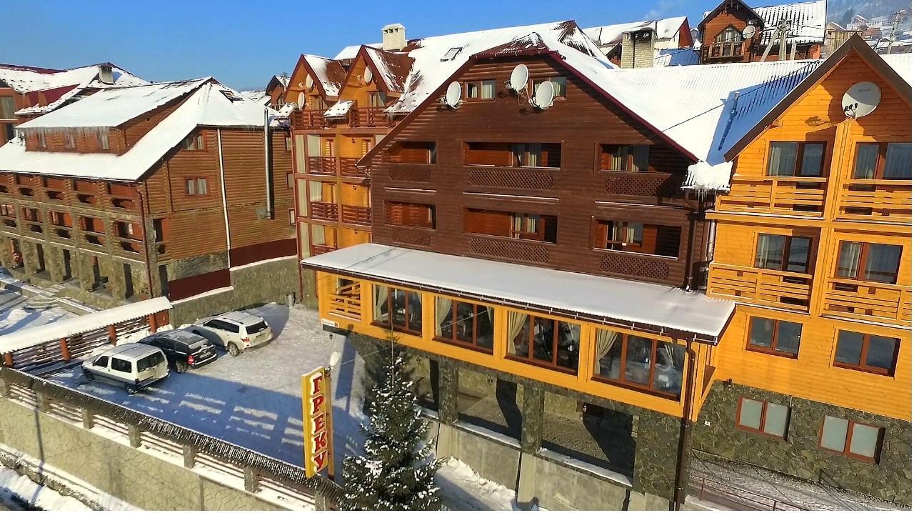 Greku Hotel Μπούκοβελ Εξωτερικό φωτογραφία